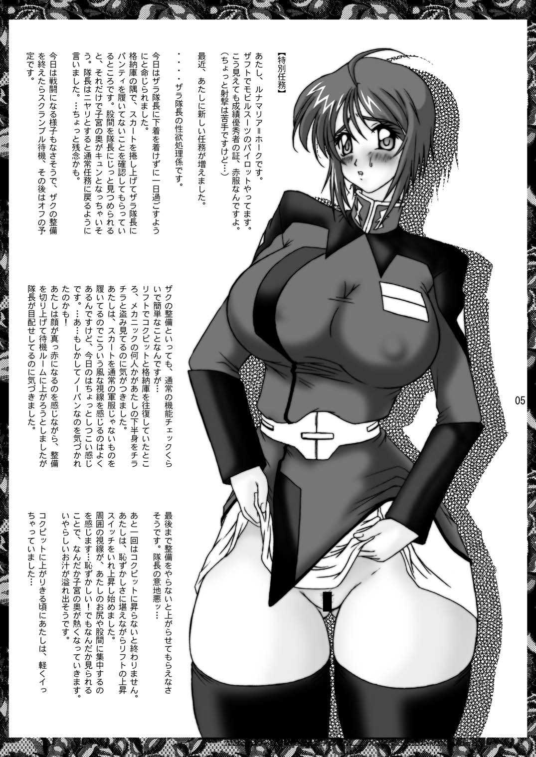 [GLAMOUR WORKS (Shadi Biin)] Lunamari Nikki (Gundam Seed Destiny) page 5 full