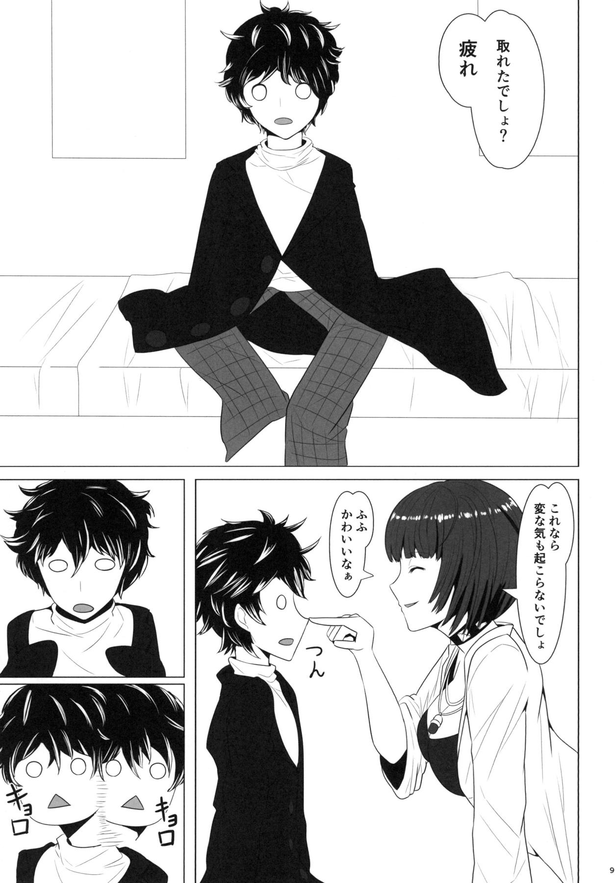 (COMIC1☆13) [Mikanbako (Kotatsu Mikan)] Shota Chemistry (Persona 5) page 8 full