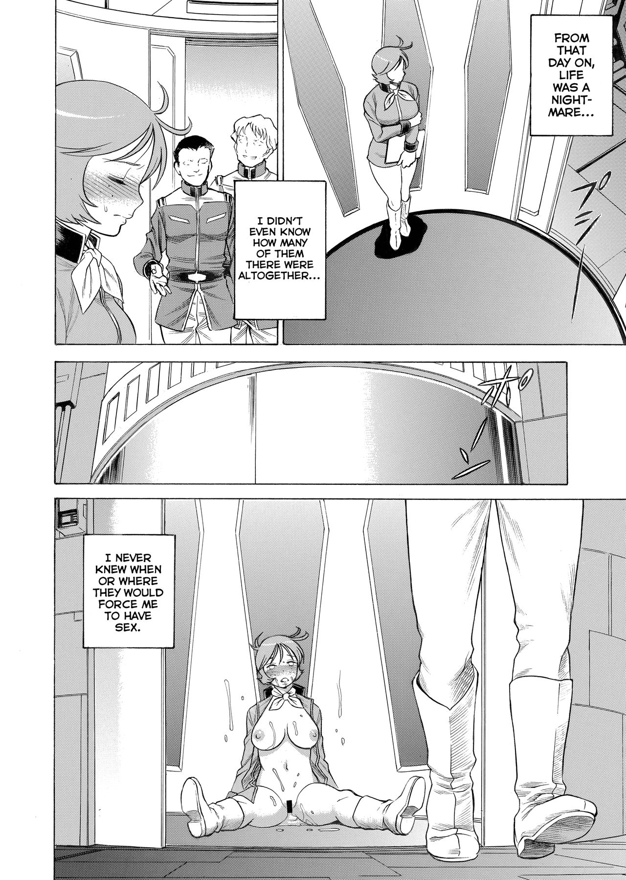 [Tamakiya (Tamaki Nozomu)] Reijoh | Slave Girl (Mobile Suit Gundam) [English] =7BA= [Digital] page 8 full