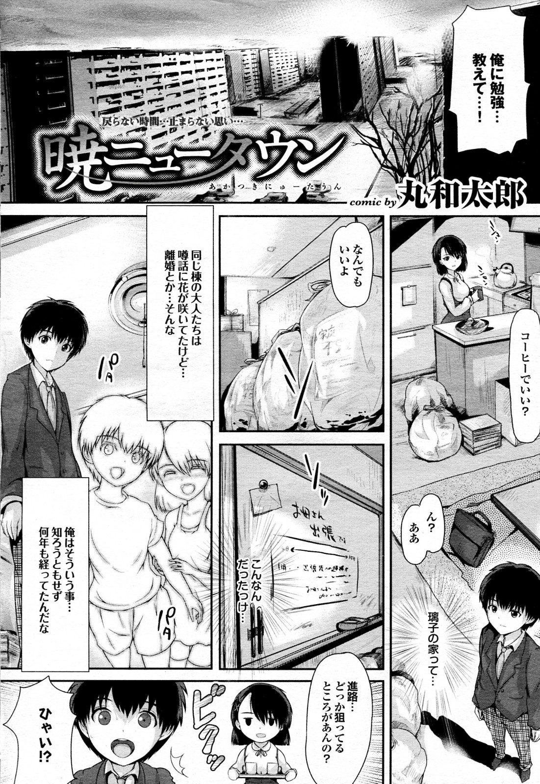 [Maruwa Tarou] Akatsuki Newtown (COMIC Purumelo 2012-05) page 2 full