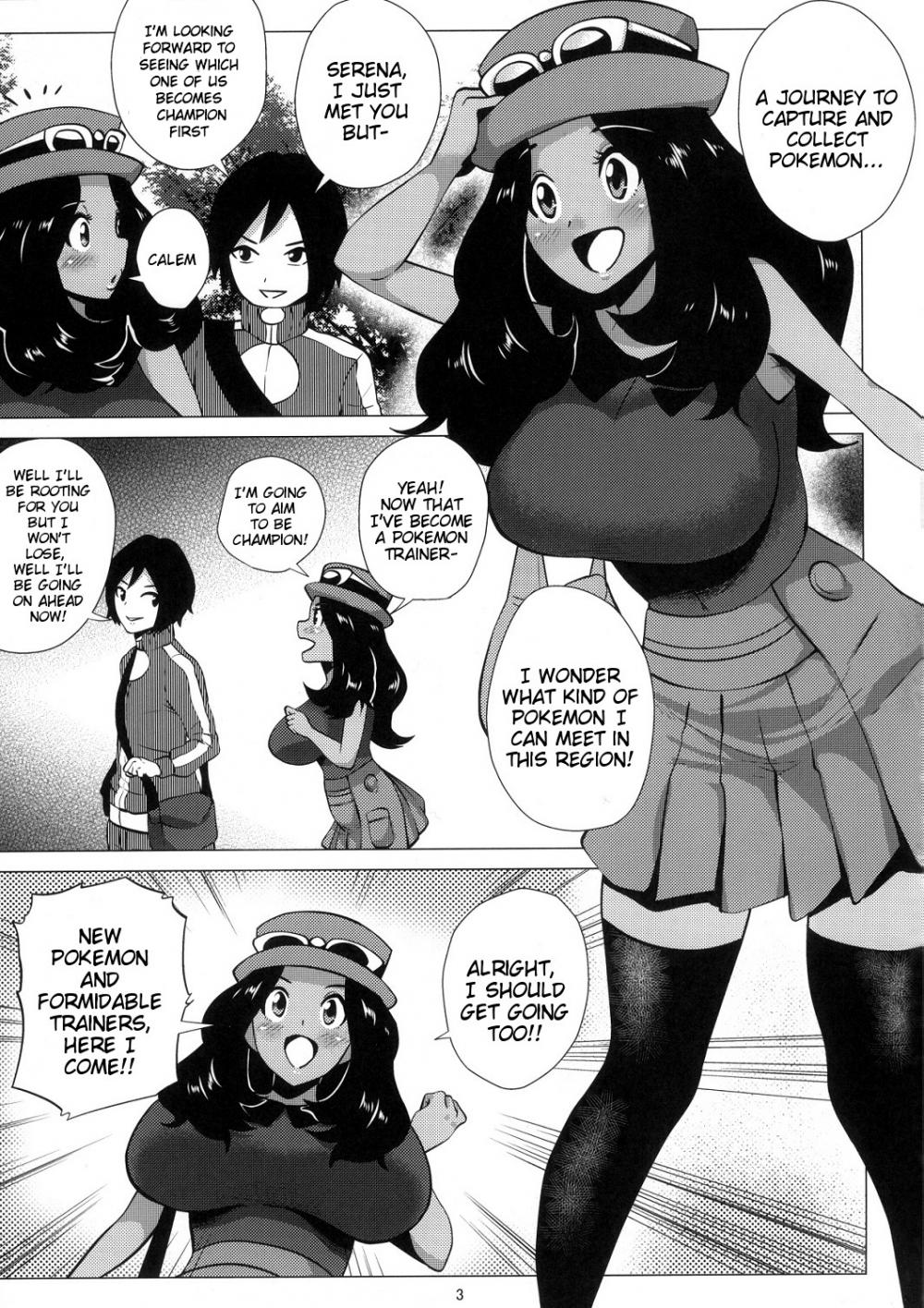 (C85) [Amarini Senpaku! (Yokkora)] Mega Bitch Serena (Pokemon X and Y) [English] [doujin-moe.us + SMDC] page 3 full