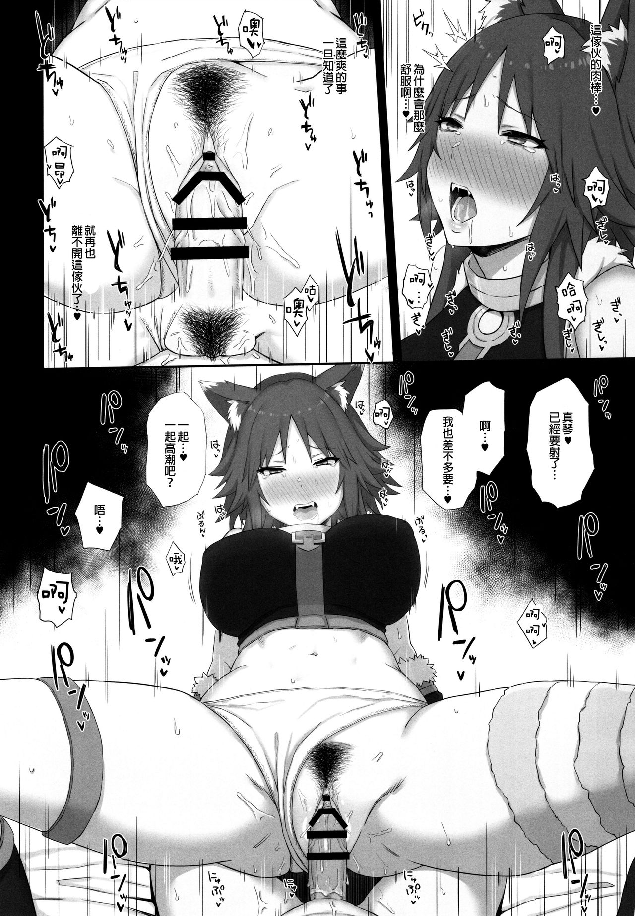 (C97) [Gomuhachi (Gomu)] Mesuinu no Inraku (Princess Connect! Re:Dive) [Chinese] [廢欲加速漢化] page 20 full