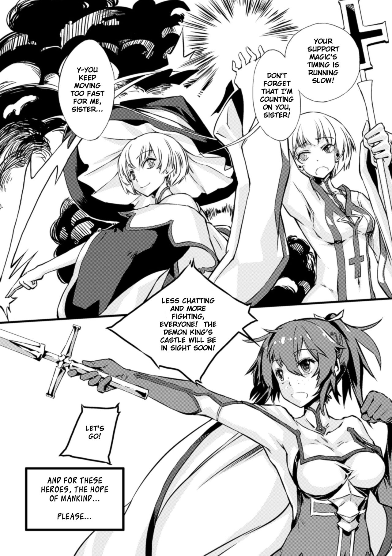 [Zutta] Haiboku Shita Yuusha-Tachi | The Heroes Were Defeated (2D Comic Magazine Joutai Henka de Bad End! Vol. 2) [English] [Szayedt] [Digital] page 3 full