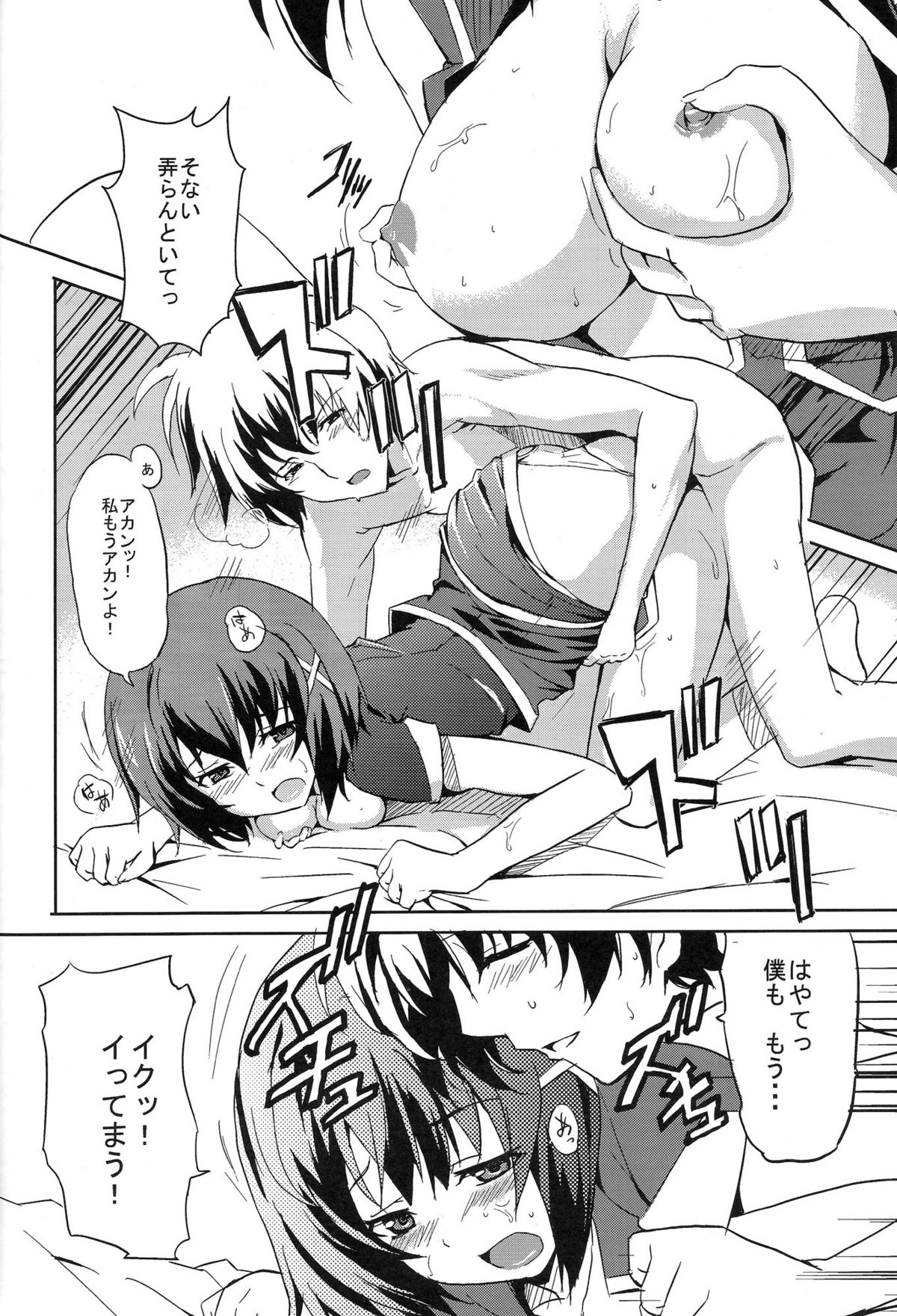 [IzumuNizm (Noshi)] yh - a tail of hayate. (Mahou Shoujo Lyrical Nanoha Strikers) page 13 full