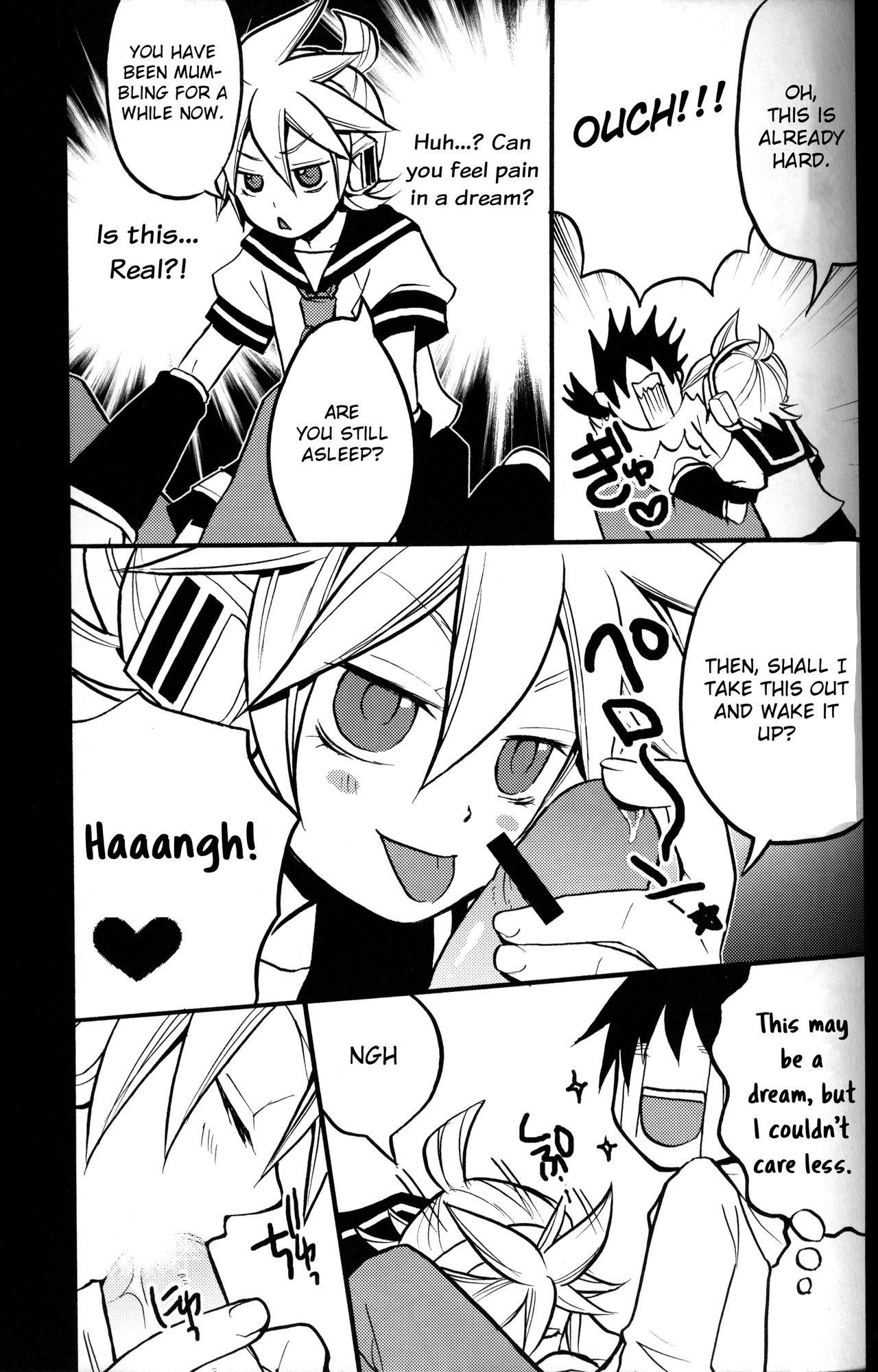 (C77) [Yomosugara (Yomogi Ringo)] Ichi Fuji Ni Taka San Len-kyun (VOCALOID) [English] [Otokonoko Scans] page 6 full