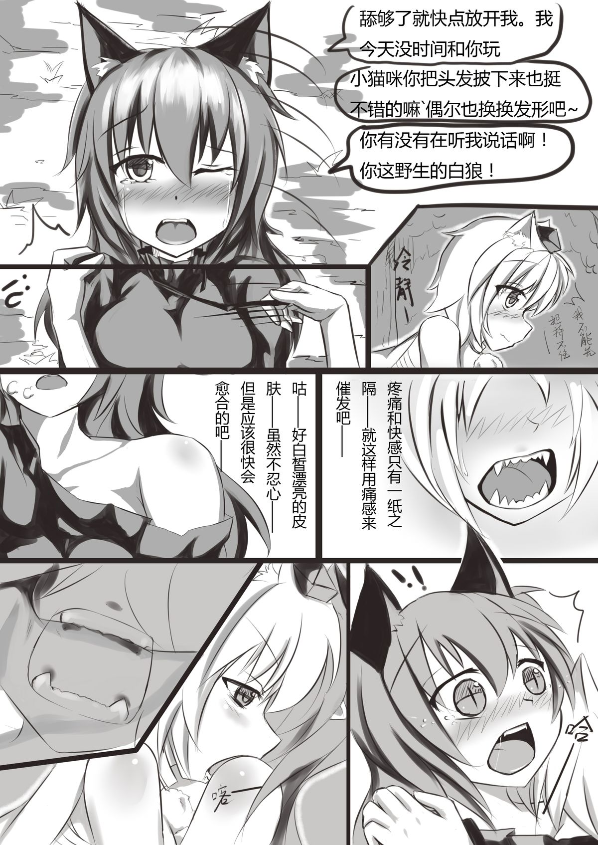 [463 Li] 白狼黑猫 (Touhou Project) page 5 full