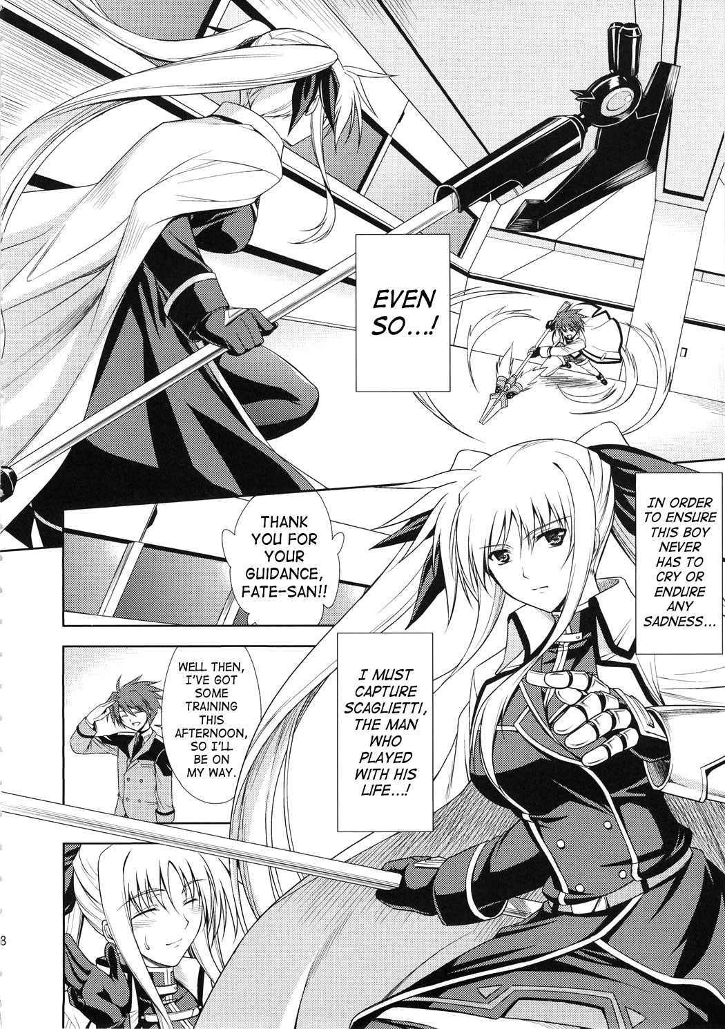 (C73) [Type-G (Ishigaki Takashi)] Rainy Day And Day (Mahou Shoujo Lyrical Nanoha StrikerS) [English] [SaHa] page 6 full