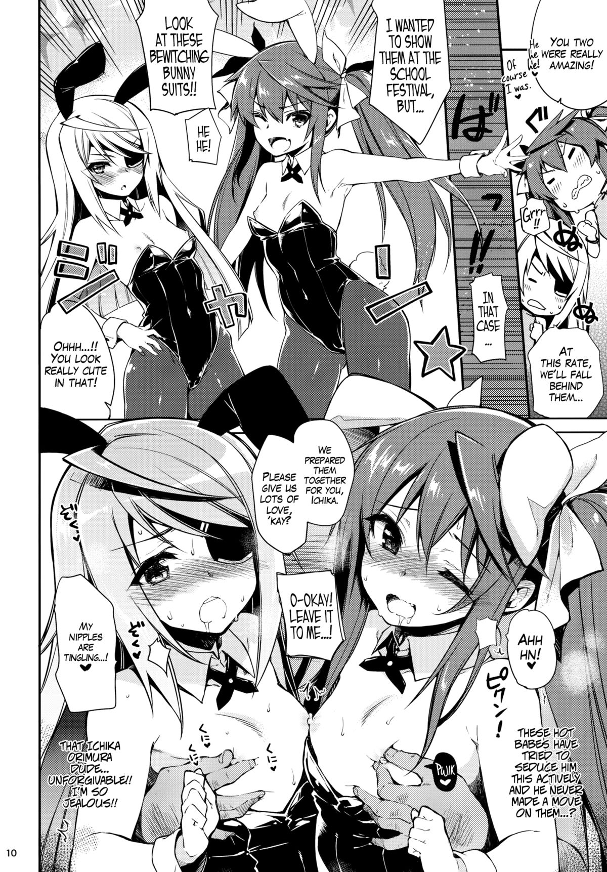 (SC61) [CHIBIKKO KINGDOM (Kekocha)] ONE night SUMMER (Infinite Stratos) [English] =LWB= page 9 full