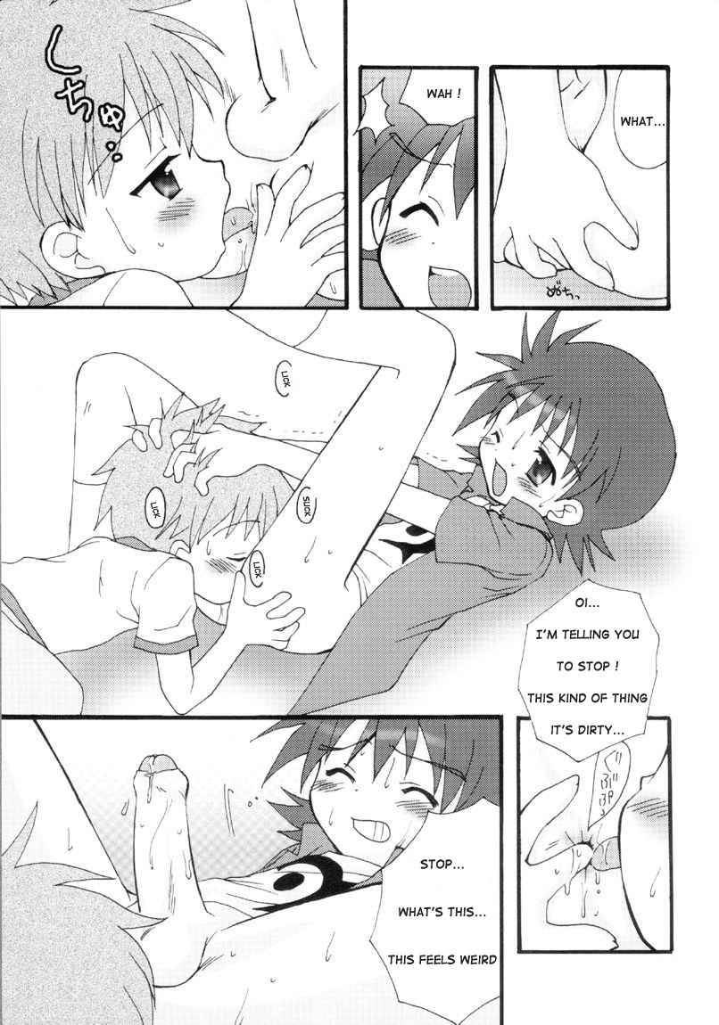 (C62) [Houkago Paradise (Sasorigatame)] Tin Tin Town! (Digimon Frontier) [English] [Sho] [Incomplete] page 15 full