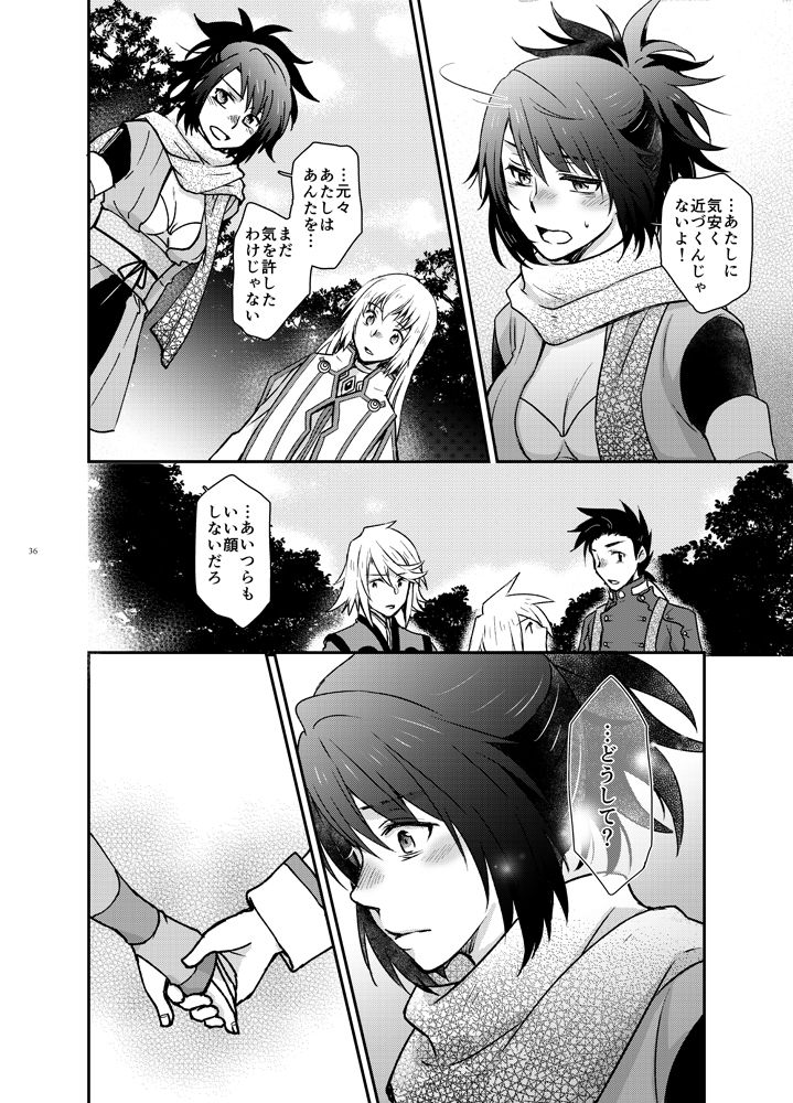 [HAPPYBRAND (Kissou Chako)] Yoru no Hate no (Tales of Symphonia) [Digital] page 31 full