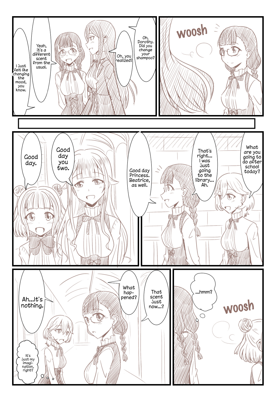 (Kasuga) Dorothy x Beatrice Collection (Princesss Principal) [English] {WSDHANS} page 16 full