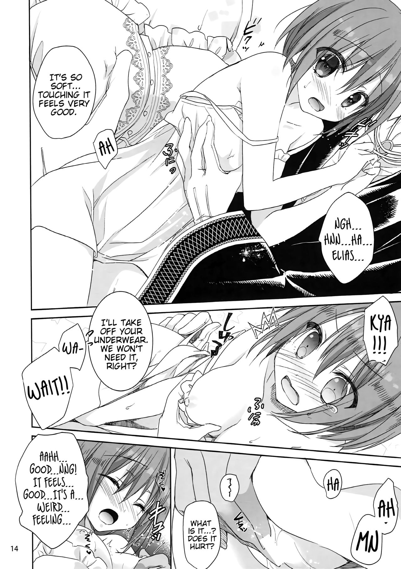 (C93) [KOKIKKO (Sesena Yau)] Yoru no Aishishi | Beloved Child of the Night (Mahoutsukai no Yome) [English] [EHCove] page 13 full