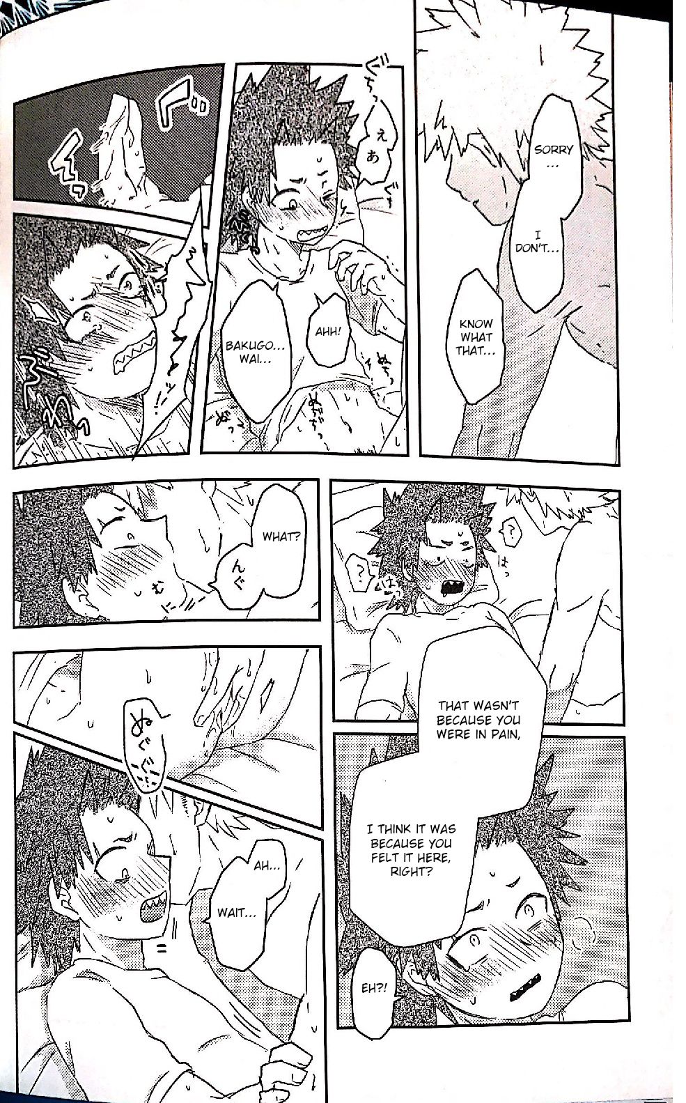 (Douyara Deban no Youda! 10) [Yamadori (Shima)] Open The Door (Boku no Hero Academia) [English] [Otokonoko Scans] page 15 full