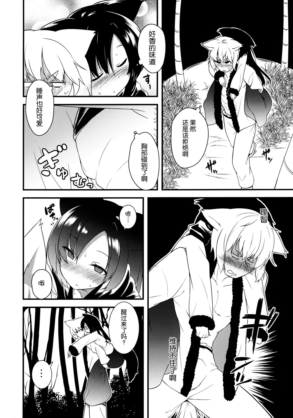 (Reitaisai 12) [Wasuraruru Tegami (Binsen)] Okurare Ookami (Touhou Project) [Chinese] [脸肿汉化组] page 6 full