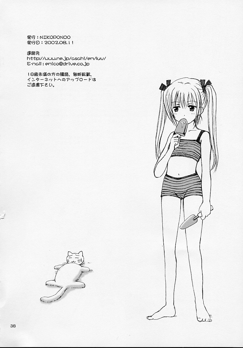 (C62) [Nikopondo (Aoyama Reo)] Eve ~ Like An Angel ~ 4 (Black Cat) page 38 full