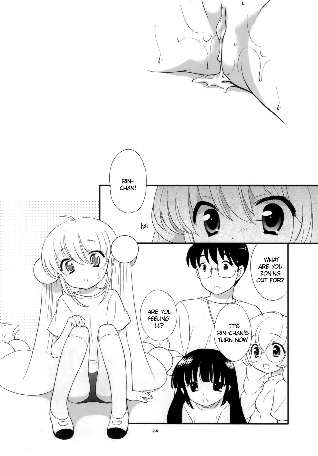 (C74) [Tokuda (Ueda Yuu)] Rin-chan no Futsuu na Tokoro Ni | Rin-chan's Usual Self Two (Kodomo no Jikan) [English] =Team Vanilla= page 24 full