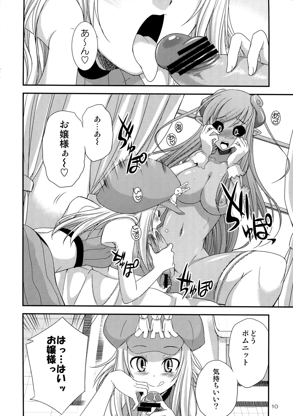 (C81) [Kaguya Hime Koubou (Gekka Kaguya)] Komaka Sugite Tsutawaranai Ero Doujin Senshuken Bangai Hen (Summon Night 4) page 10 full