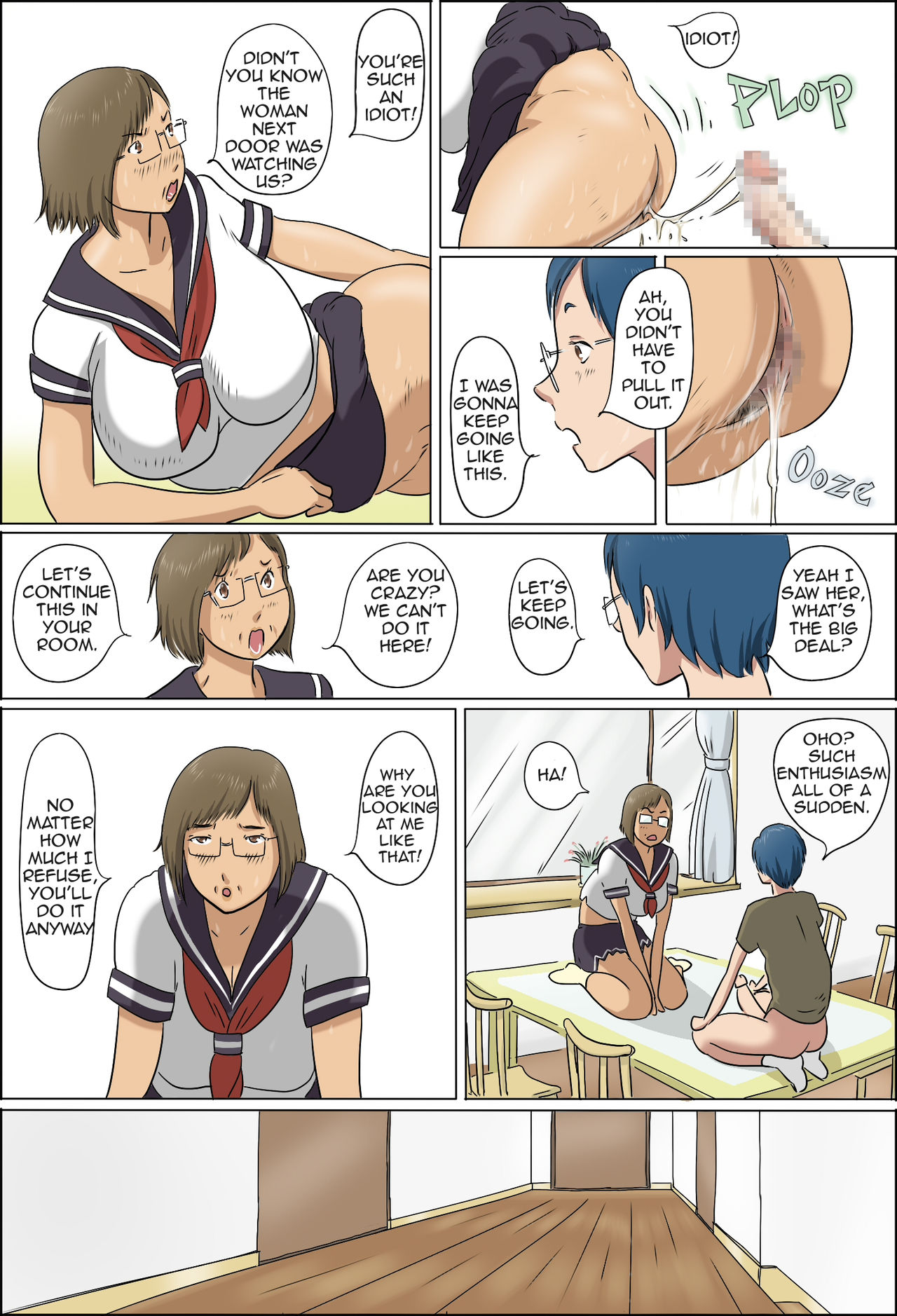 [Zenmai Kourogi] Haha to Musuko no Kazoku Seikatsu | Family Life of Mother and Son [English] [Amoskandy] page 48 full