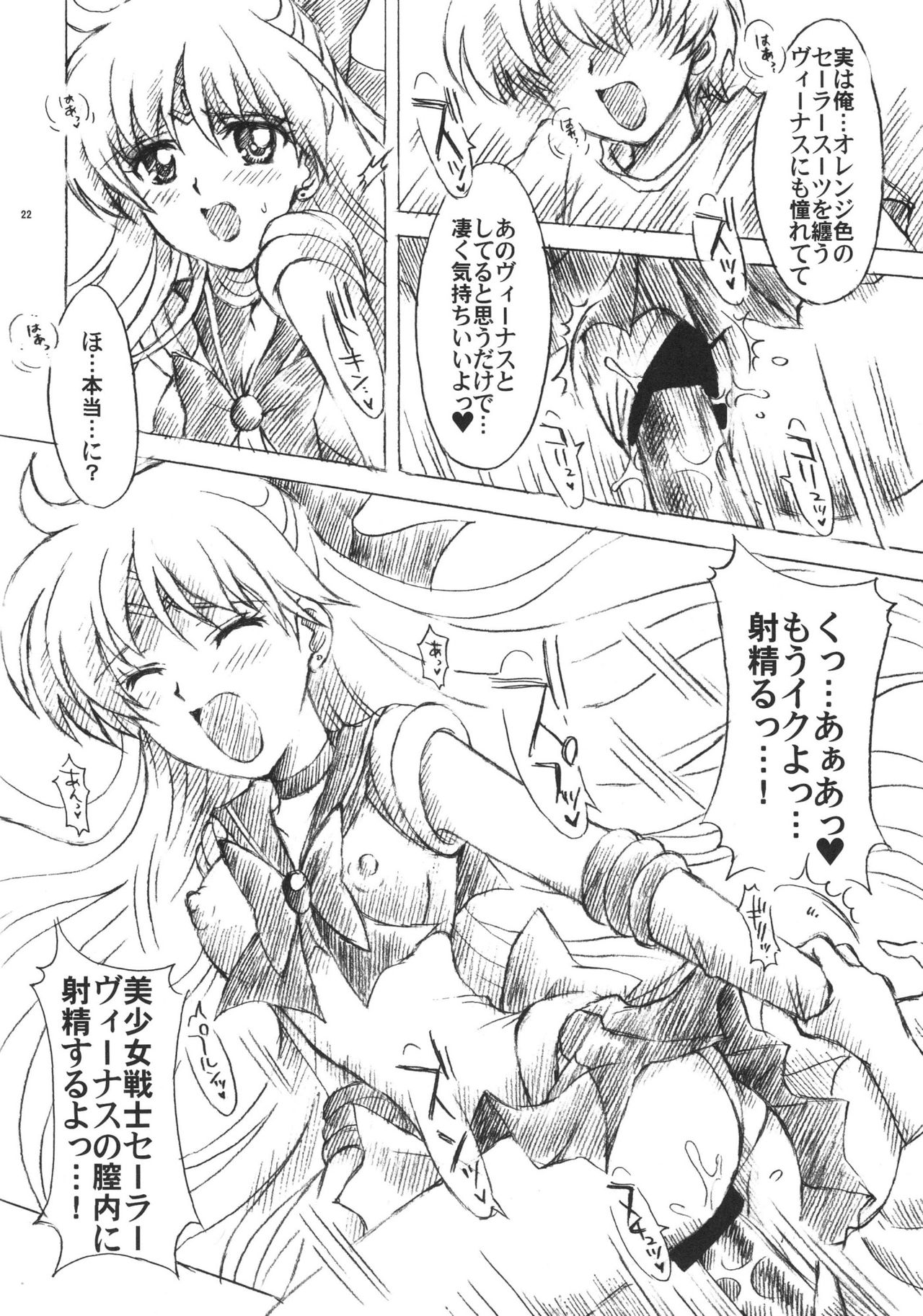 (C74) [Kotori Jimusho (Sakura Bunchou)] Chanson de I'adieu 3 (Bishoujo Senshi Sailor Moon) page 21 full