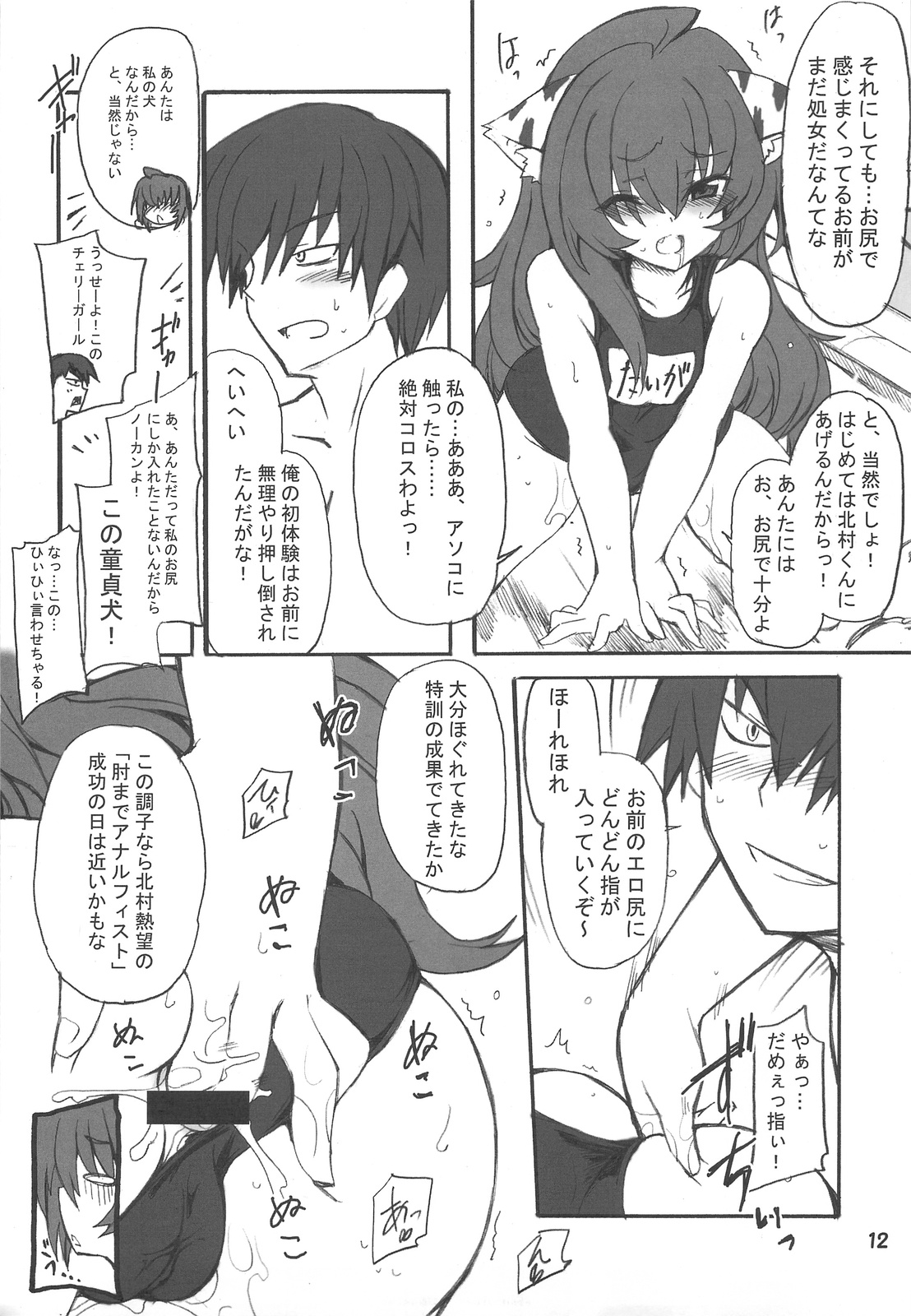 (C75) [Transistor Baby (Hata, Ushi)] Doratora (Toradora!) page 12 full