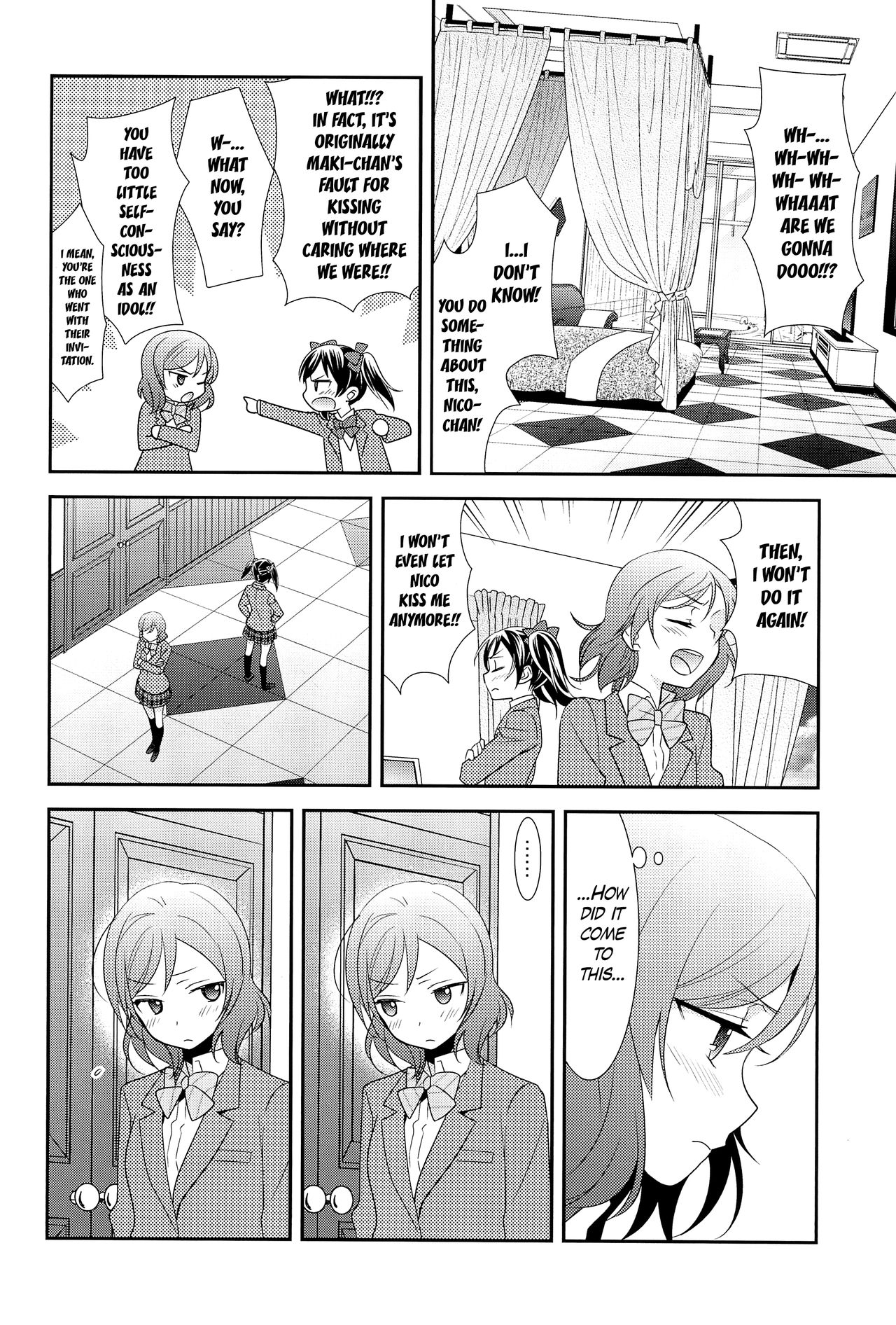 (C89) [Sweet Pea (Ooshima Tomo)] NicoMaki Kanshou PARTY | NicoMaki Viewing PARTY (Love Live!) [English] [WindyFall Scanlations] page 12 full