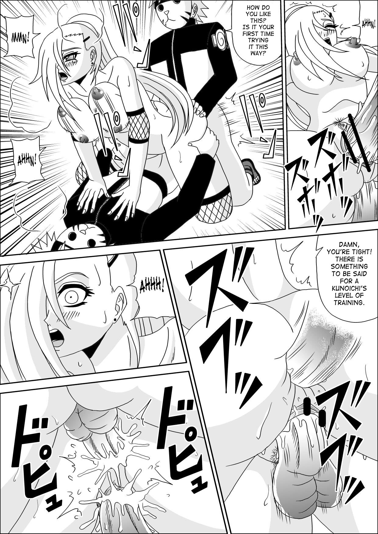 [Pyramid House (Muscleman)] Kunoichi Ryoujoku Tane Tsuki Shugyou | Kunoichi Disgrace Impregnation Training (Naruto) [English] {doujin-moe.us} page 16 full
