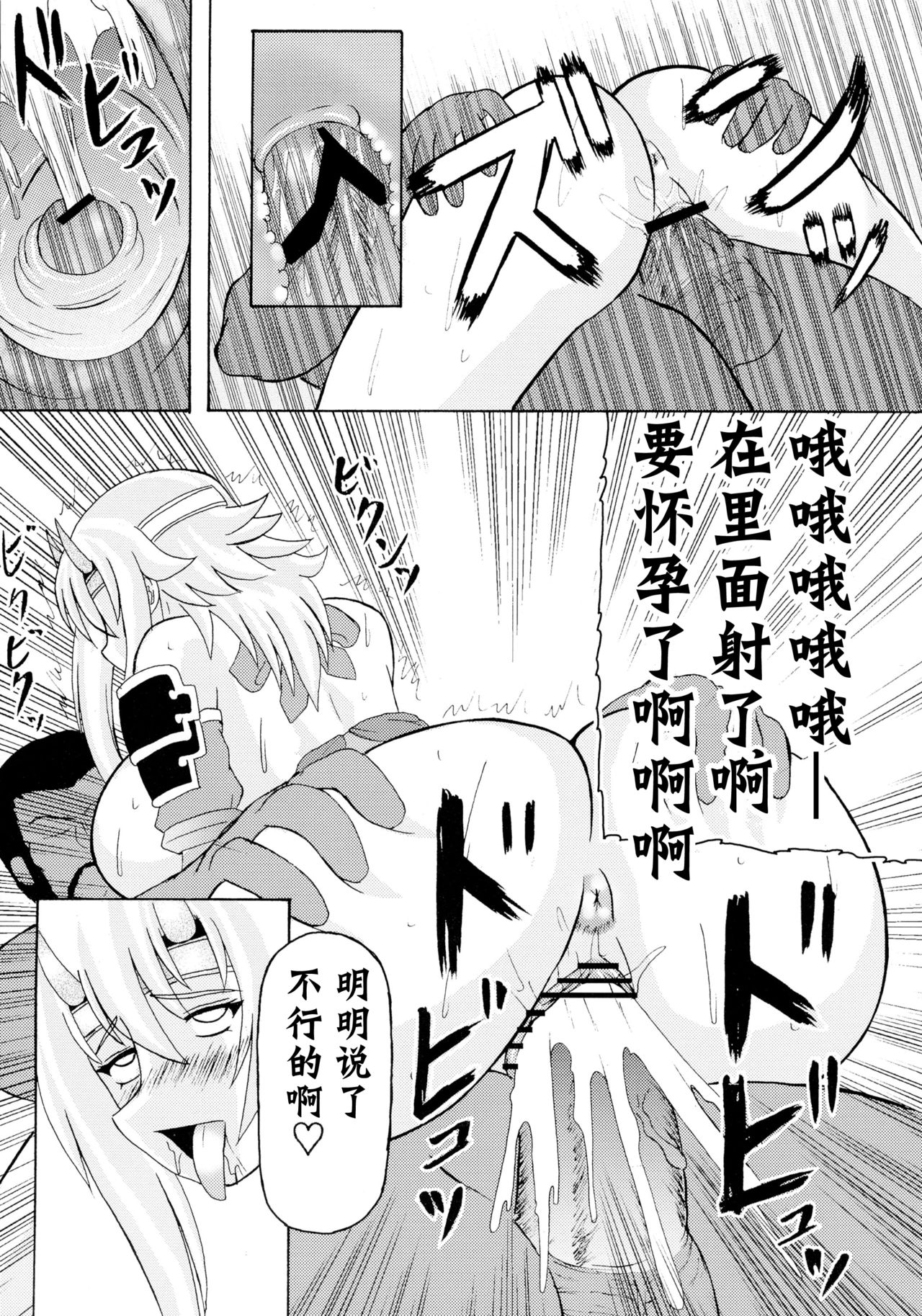 (SC37) [Kyoten Heichou (Iwai Takeshi)] Kyoufu no 14 e Ike (Queen's Blade) [Chinese] [不咕鸟汉化组] page 13 full