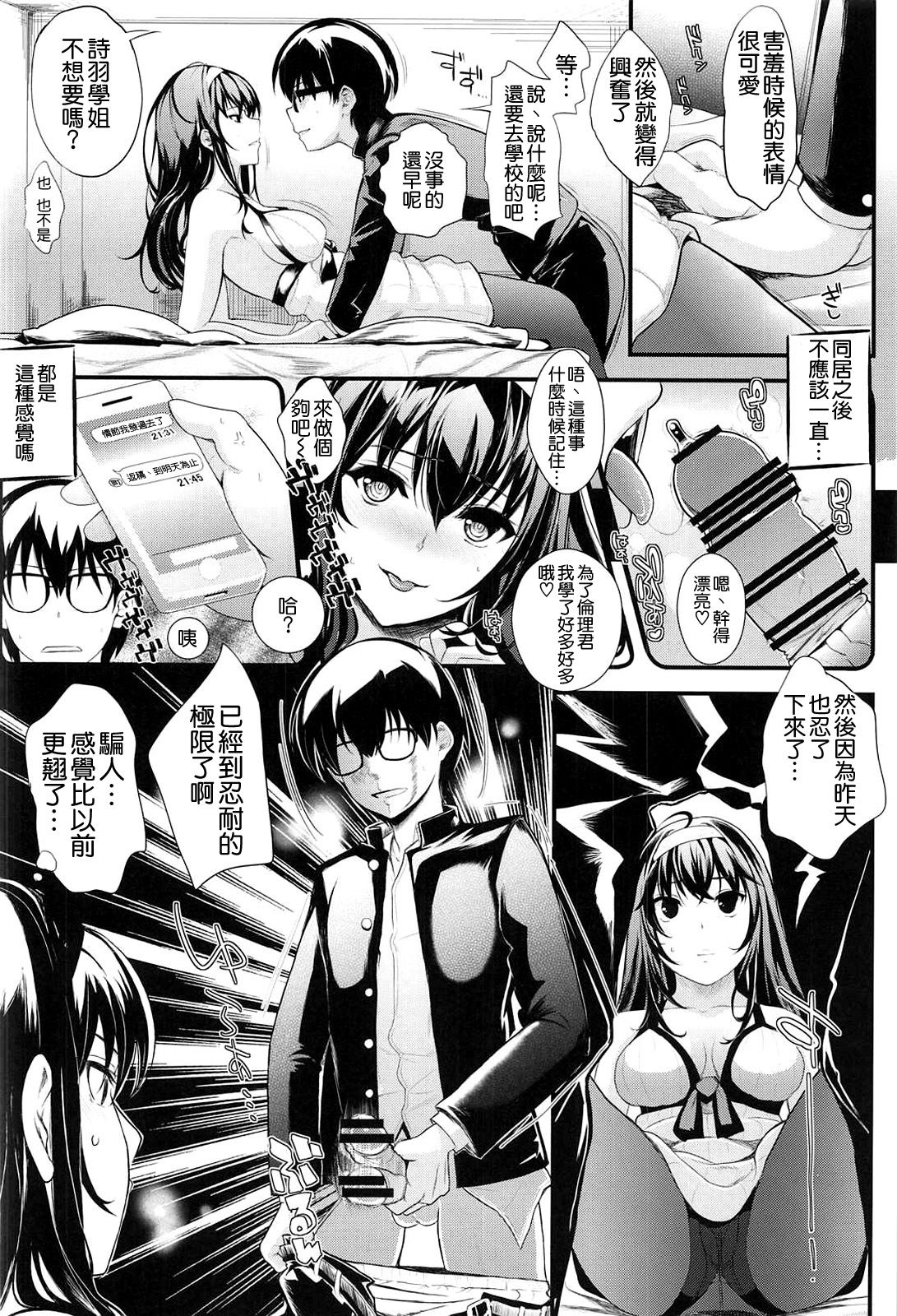 (C91) [Machida Cherry Boys (Kurosawa)] Saenai Futari no Kurashikata SS1 (Saenai Heroine no Sodatekata) [Chinese] [空気系☆漢化] page 8 full