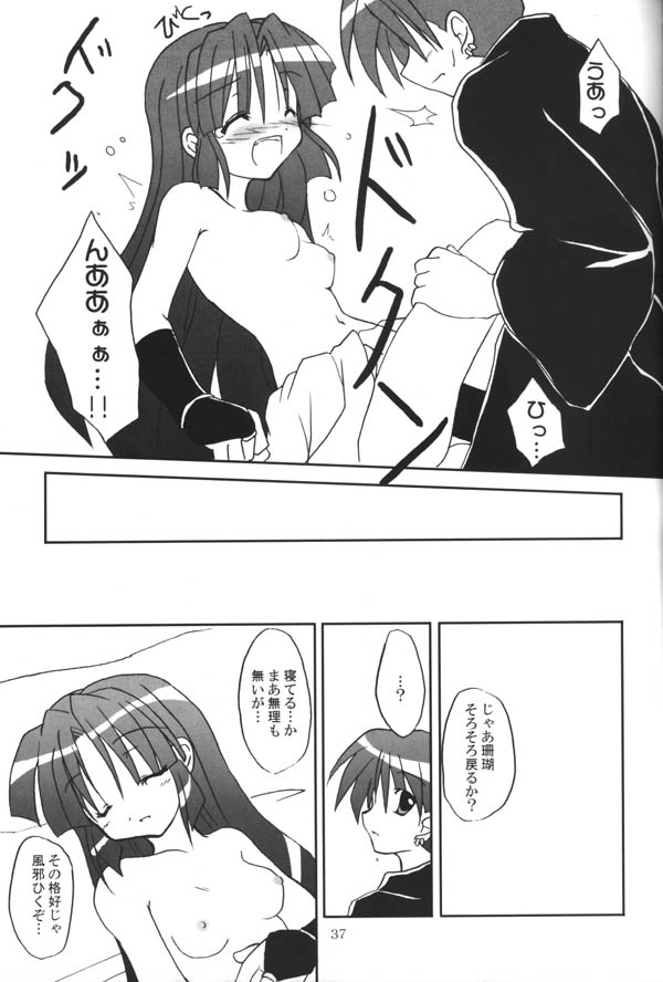 (C65) [Sumitan (Satou Kibi)] Sango-chan no Hon - Dai-san Maku (Inuyasha) page 35 full