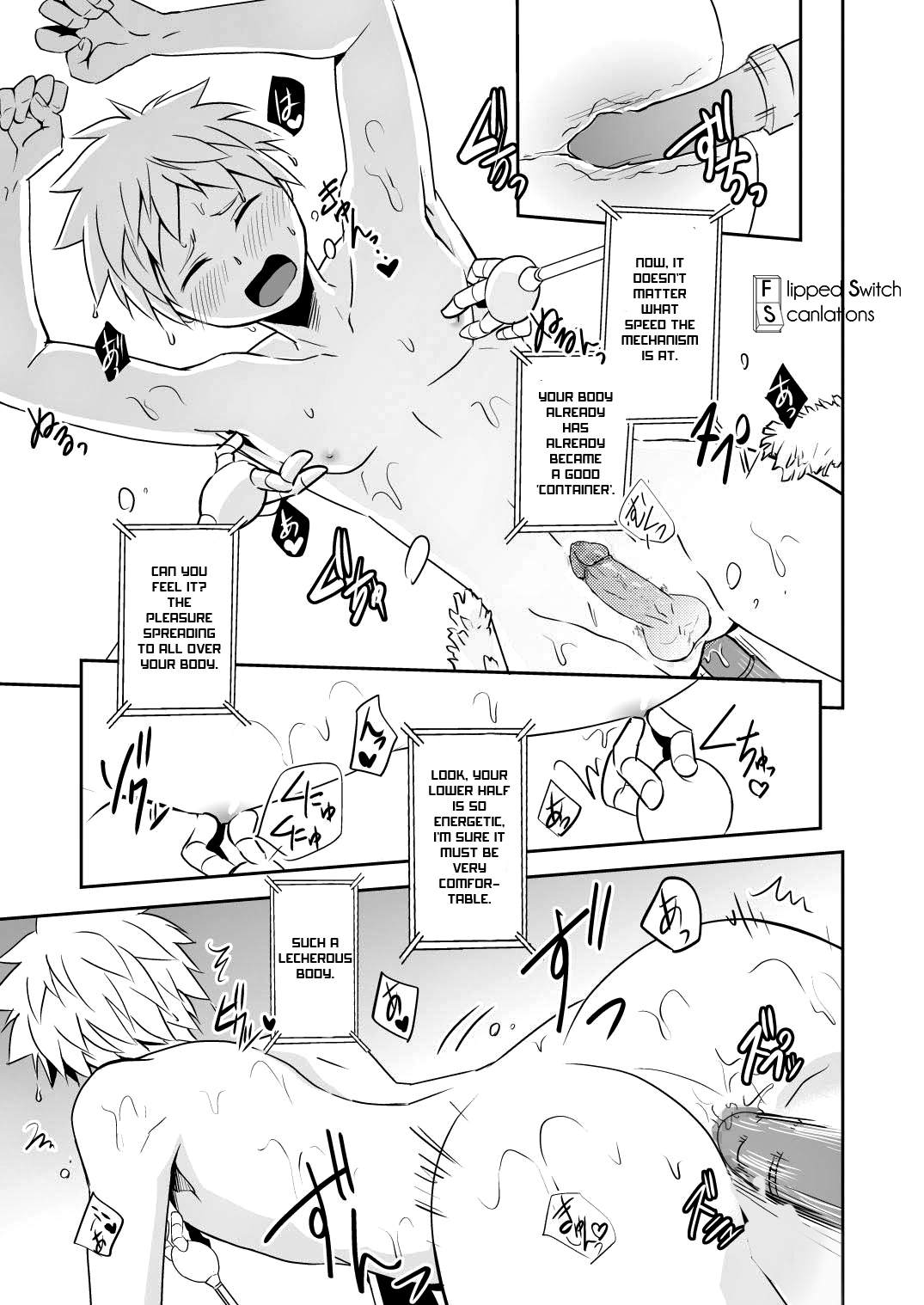 (Shota Scratch 25) [ponkotsu-ki (Waka)] Kaikan! Hi-Tech Bath Time [English] [Flipped Switch Scanlations] [Decensored] page 18 full