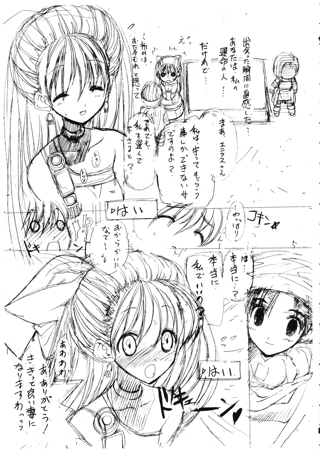 (C70) [ZINZIN (Hagure Metal)] DRAGON REQUEST Vol.6 (Dragon Quest V) page 4 full
