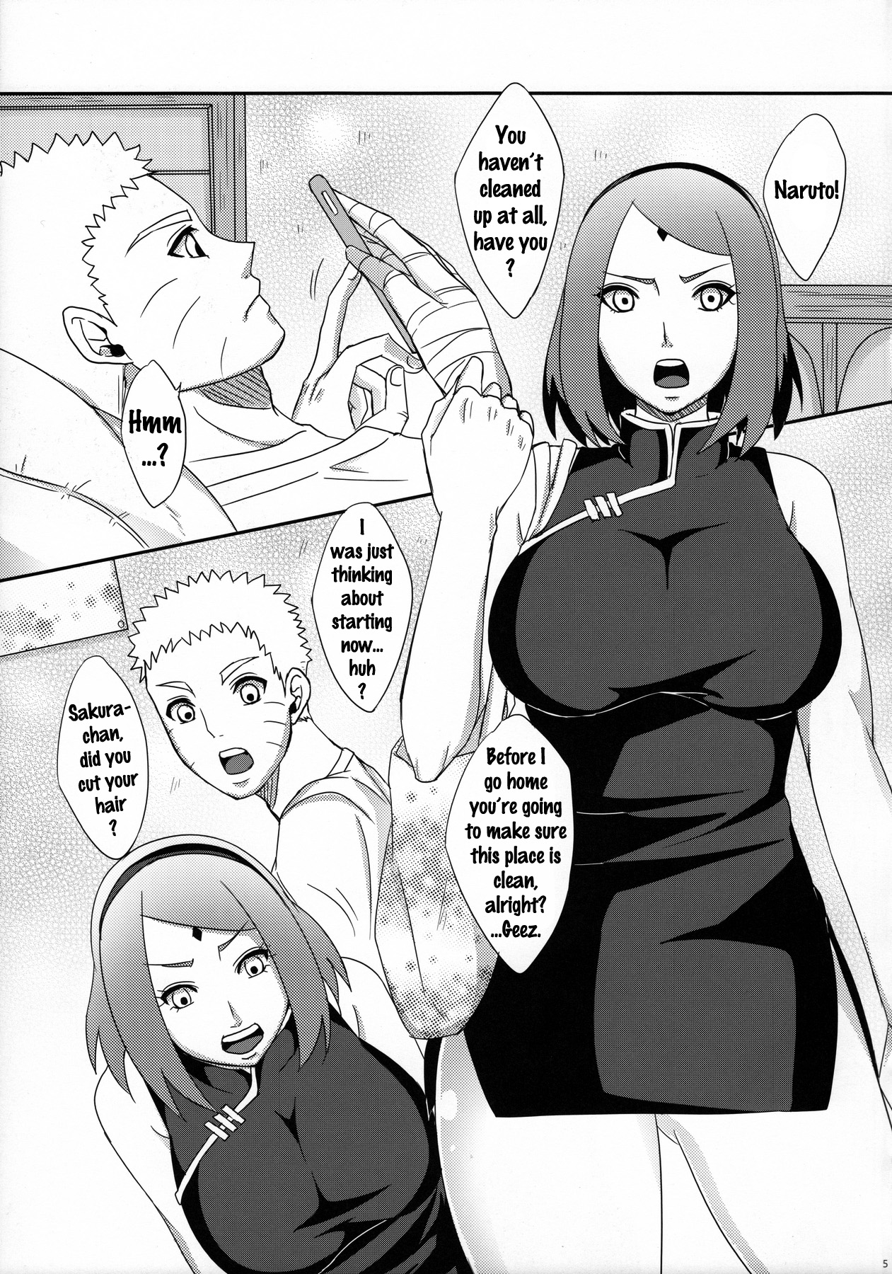 (SUPERKansai22) [Pucchu (Echigawa Ryuuka)] NaruSaku Gaiden 2 (Naruto) [English] {doujins.com} page 4 full