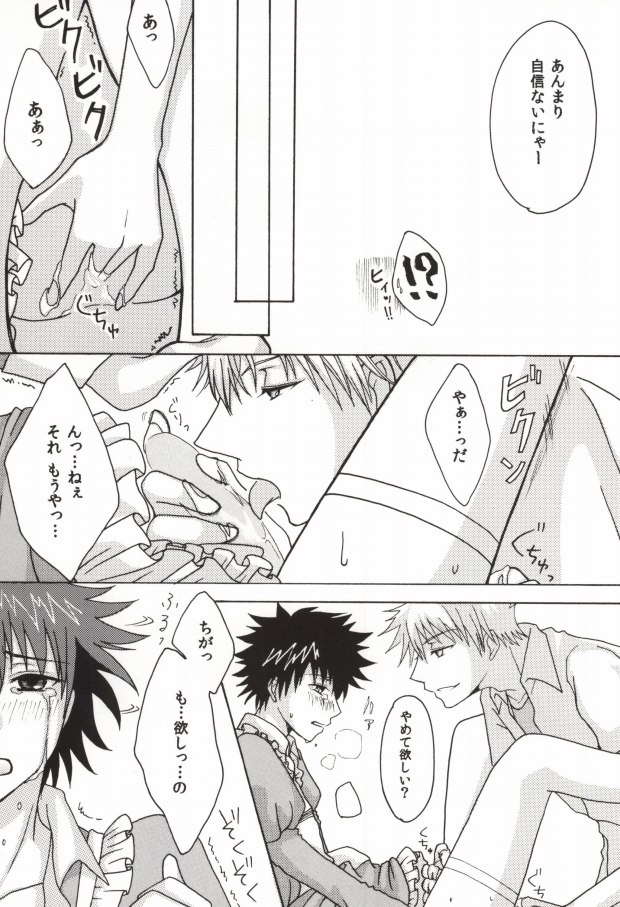 (SUPER20) [Suibotsu (Takahashi)] Kamijou Touma no Fukou naru Nichijou (Toaru Majutsu no Index) page 14 full