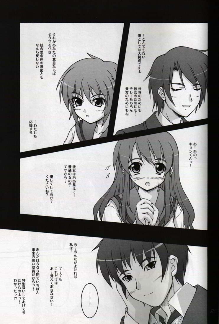 (C73) [Seitokaishitsu (Akimoto Dai)] Someday After The Rain (The Melancholy of Haruhi Suzumiya) page 23 full