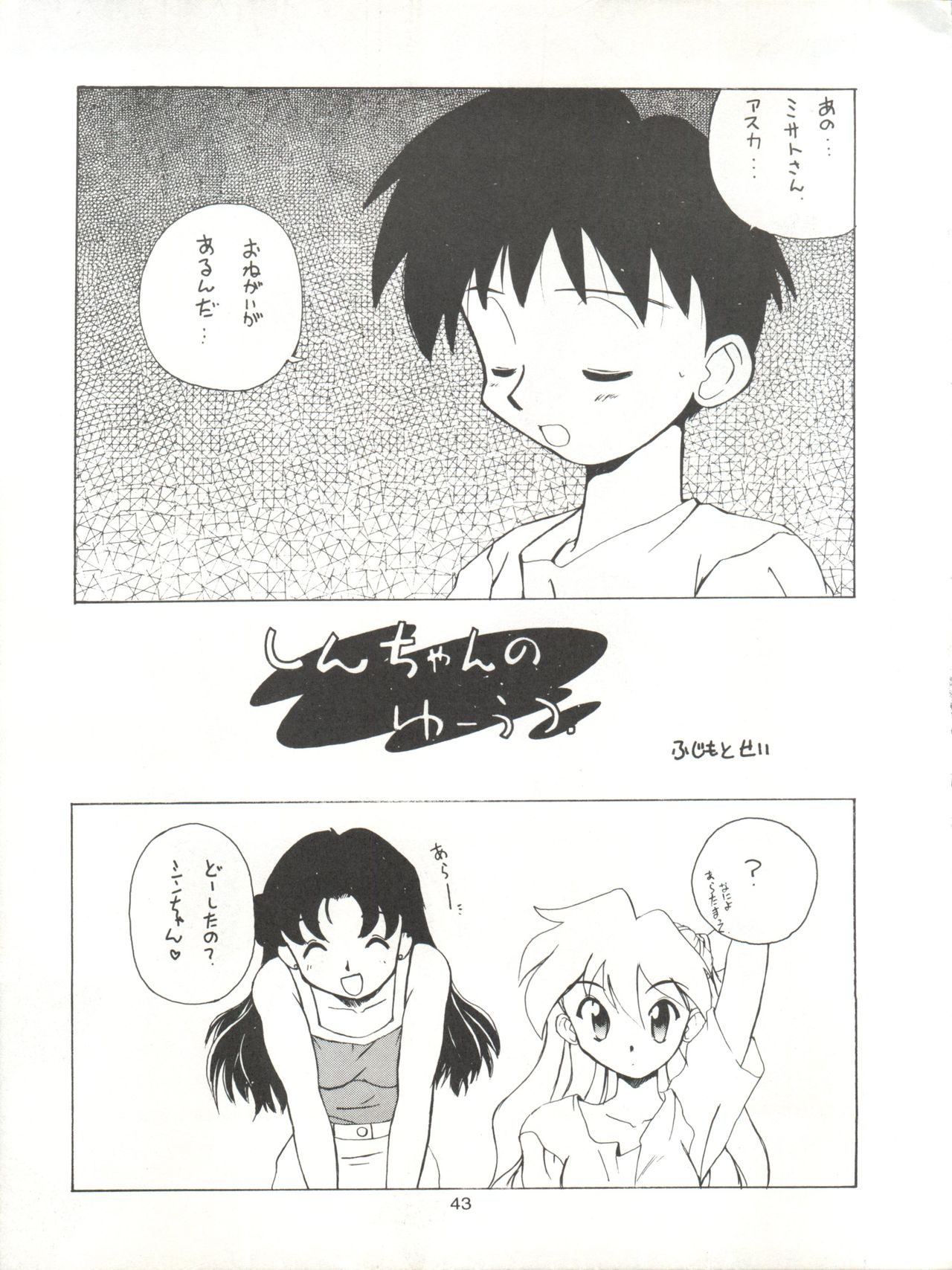 (Comic Castle 8) [Paradise City (Various)] Tabeta Kigasuru 17 (Neon Genesis Evangelion) page 43 full