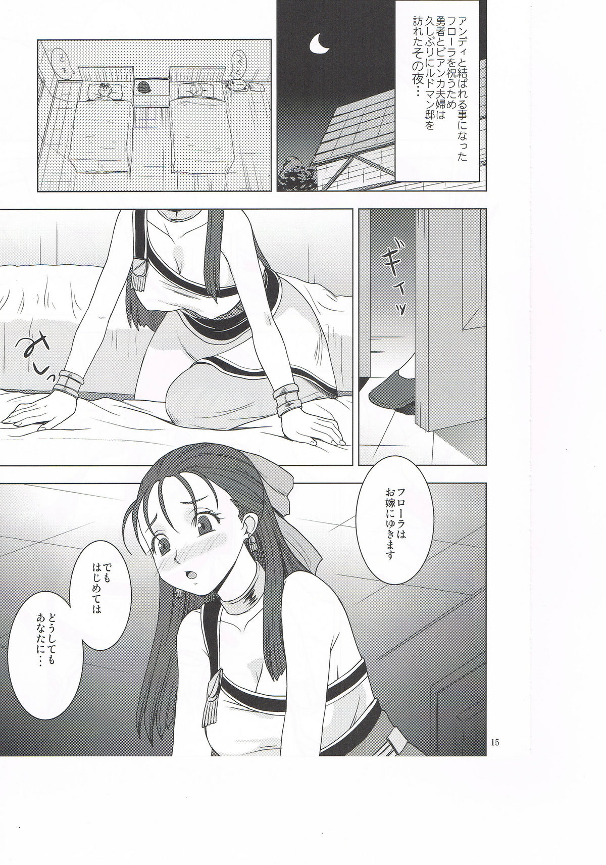 (COMIC1☆6) [Toluene Ittokan (Pierre Norano)] KETSU!MEGATON DQ (Dragon Quest V) page 14 full