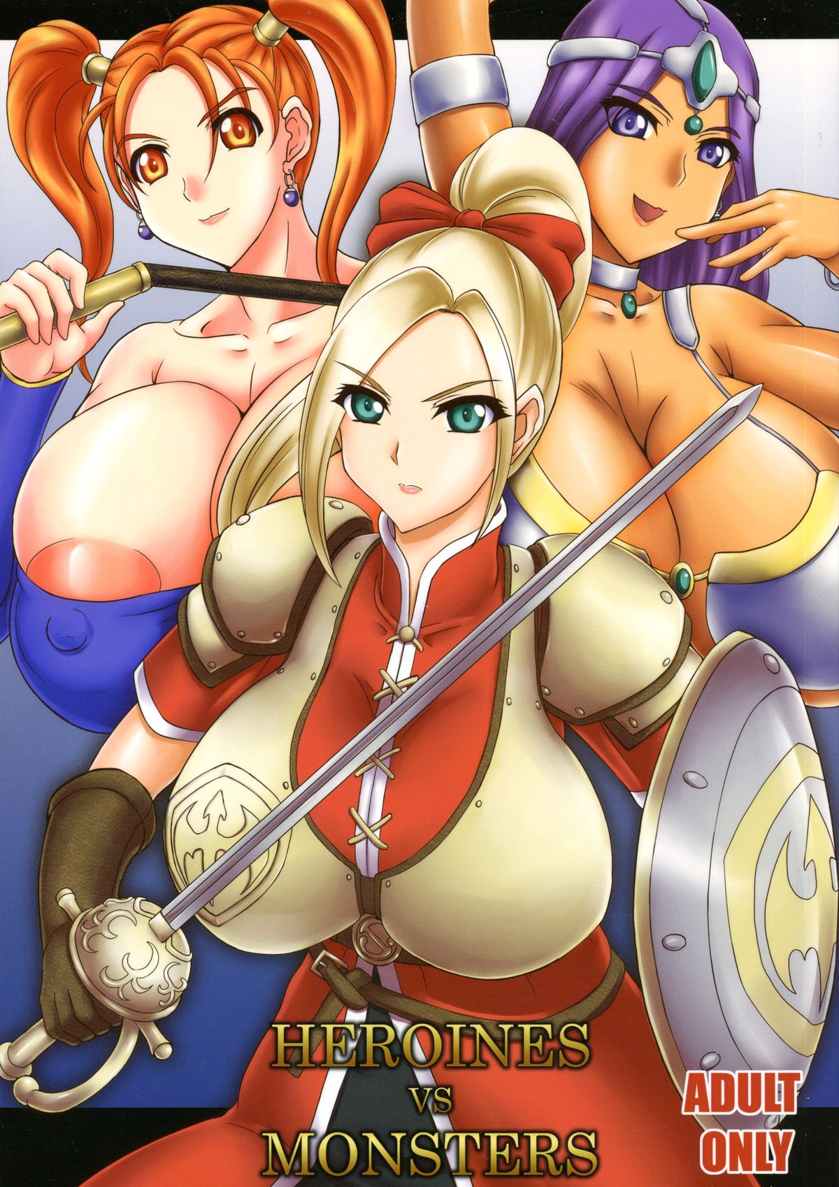 [Anglachel (Yamamura Natsuru)] HEROINES vs MONSTERS (Dragon Quest Heroes) page 1 full