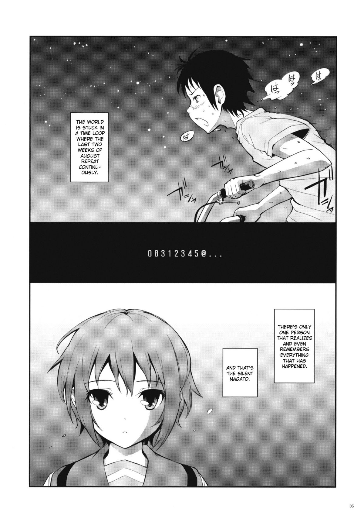 (C77) [Wechselhaft (Kima-gray)] Last Quarter (The Melancholy of Haruhi Suzumiya) [English] [redCoMet] page 5 full