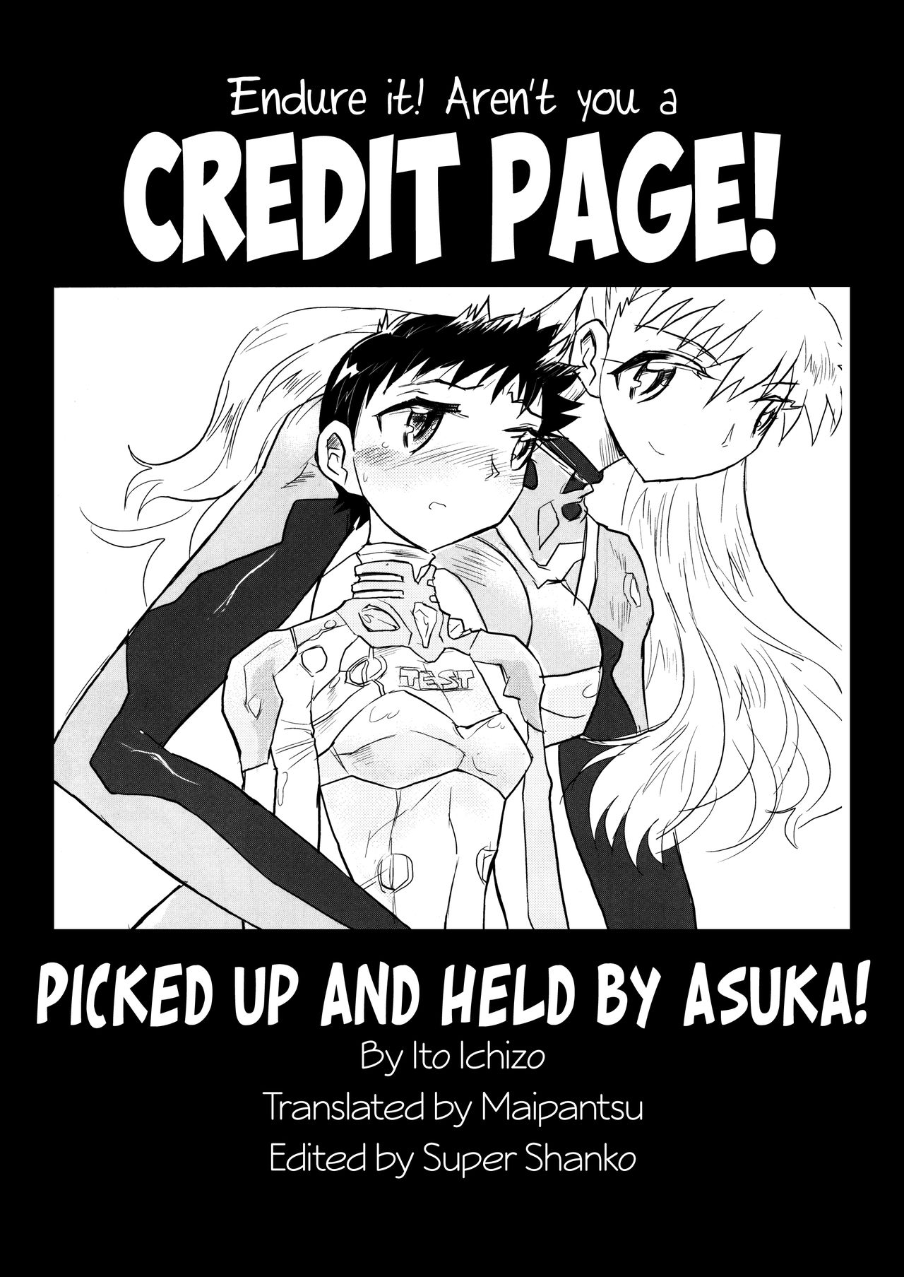 (C76) [Ito Ichizo Shouten (Ito Ichizo)] Otoko no Tatakai 13 - Picked Up and Held by Asuka! (Neon Genesis Evangelion) [English] page 30 full