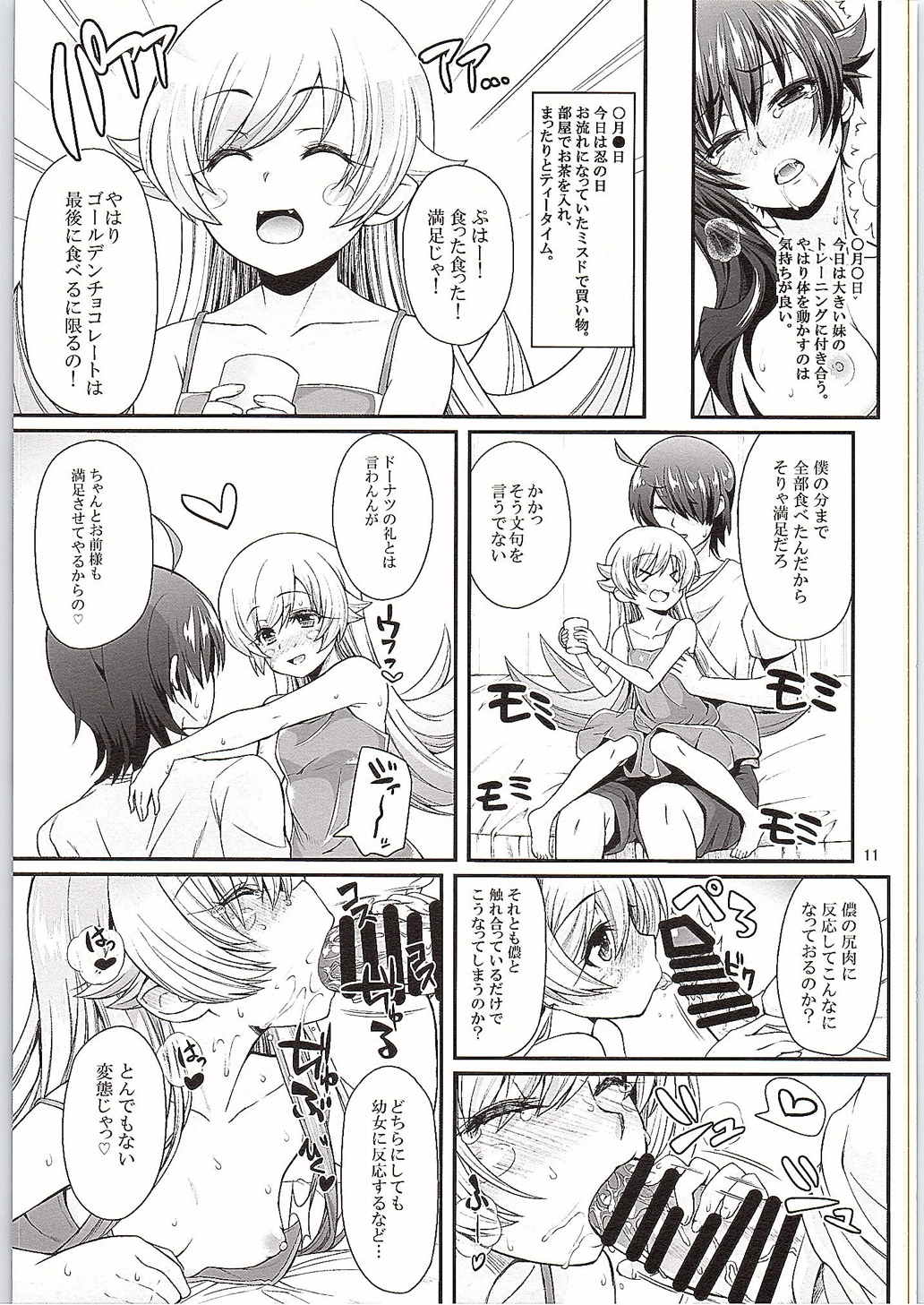 (C88) [Yakumi Benishouga] Pachimonogatari Part10 Koyomi Diary (Bakemonogatari) page 10 full