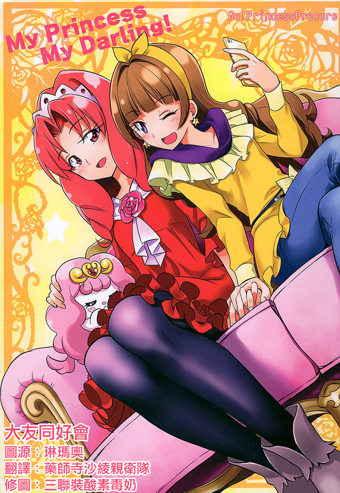 (C89) [OMOIDEHIROBA (Kurose Kousuke)] My Princess My Darling! (Go! Princess PreCure)[Chinese] [大友同好会] page 1 full