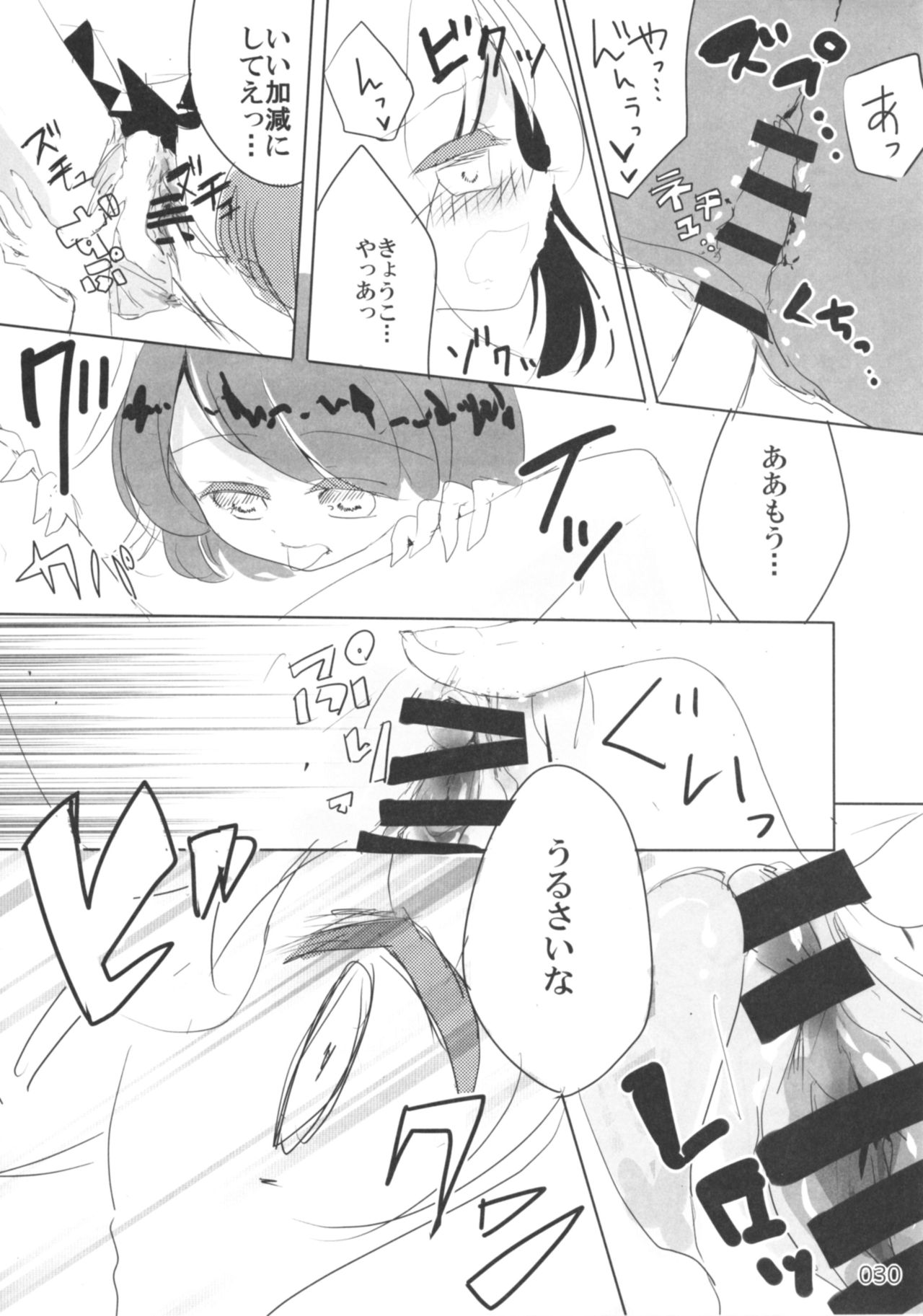 (C80) [16M] Today I will ◎ × to do! (Tohou Project) [Japanese] page 29 full