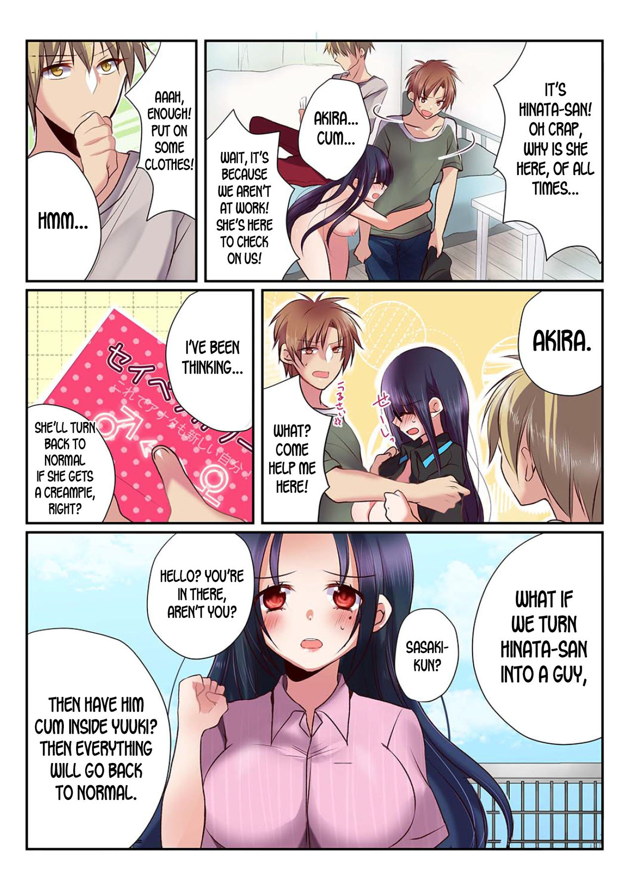 [Mizukaga Syou] Onna no Karada de Shitai Koto! ~♂⇔♀ Kaikan Irekawari Life~ (1) [English] [Digital] [desudesu] page 41 full