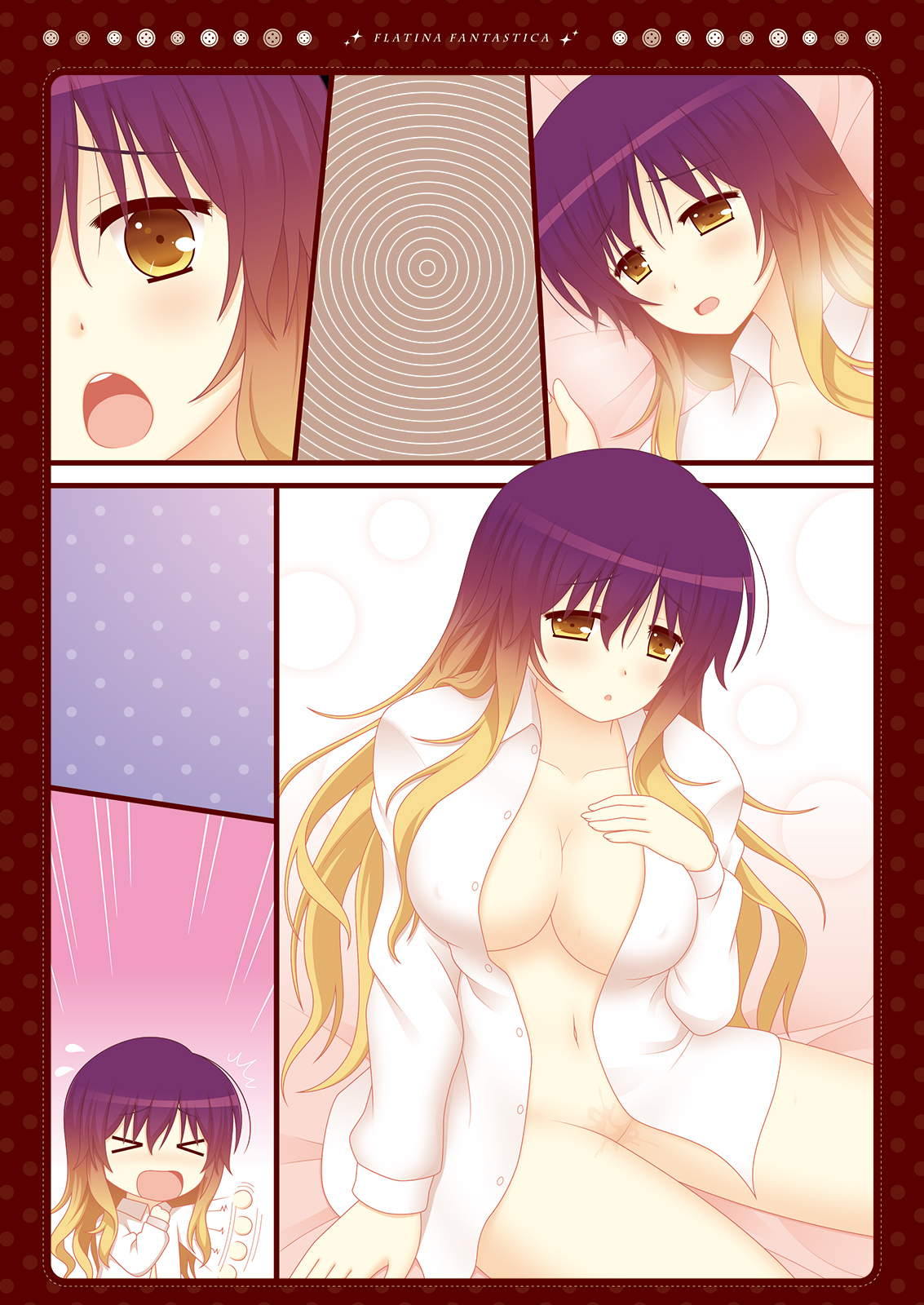 [HEXIVISION (CPU)] Flatina Fantastica ~Kare Shirt no Nioi de Hatsujou suru Dosukebe Bonyuu Ecchi~ (Touhou Project) [Digital] page 10 full