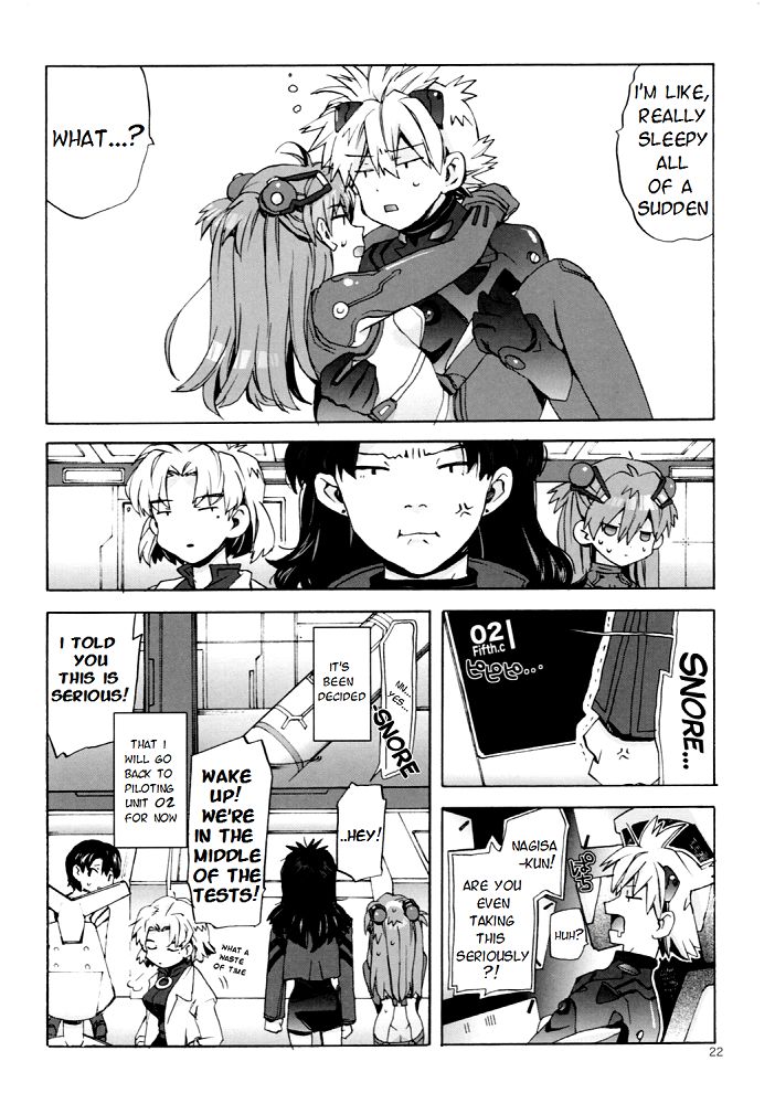 (C77) [Aihara Otome (Yamada Nyoriko)] Miesugi Janai!? | Isn't this too Revealing!? (Neon Genesis Evangelion) [English] [TyroLuuki] page 22 full