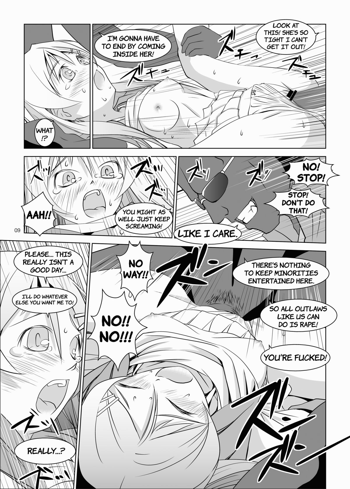 [W@nd] Kirino and Ria get Multiple Creampies (ENG) =LWB= page 9 full