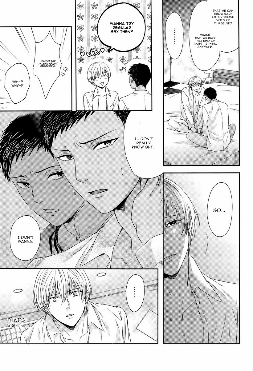 (C83) [Karaage of the Year (Karaage Muchio)] Kono Kanjou wa Kajou de Ijou de Seigyofunou (Kuroko no Basuke) [English] [Doujinshi Crazed Scans] page 43 full