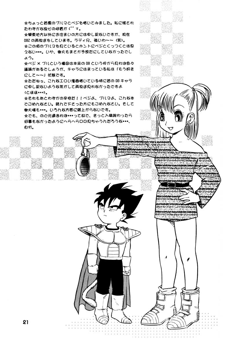 (C63) [Ryujin-kai (HITO Ribuki)] GIFT (Dragon Ball Z) page 20 full