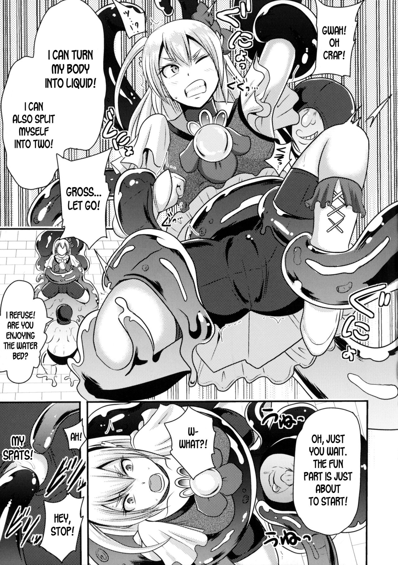 [Akuochisukii Sensei] Cutie Iris Anal Kantsuu Acme Jigoku | Cutie Iris -Anal Penetration Orgasm Hell- (2D Comic Magazine Anal-kan de Monzetsu Ketsuman Acme!) [English] [desudesu] page 5 full