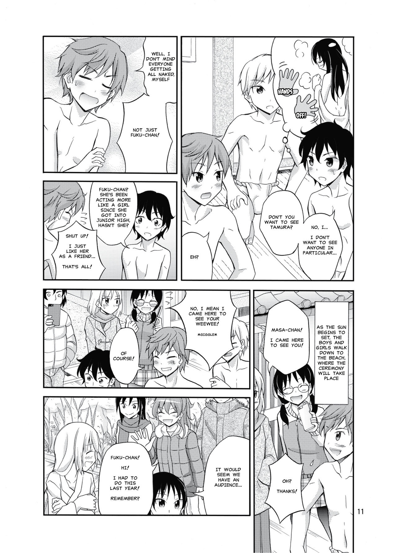 [Nihon Dandy (Matsuno Susumu)] Shima no Narawashi Zenra de Misogi [English] [MisterJ167] [Digital] page 10 full